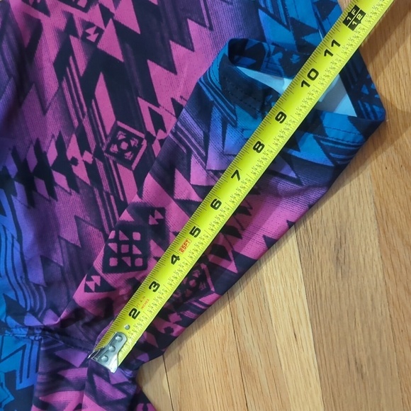 Ocean Current Board Shorts Size 28 Blue Purple Black - Picture 9 of 11